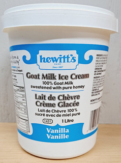 Goat Ice Cream - Vanilla (Hewitts)